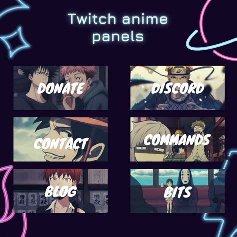 Anime Twitch Panels Panels About Links Discord Rules Donate Etc Etsy