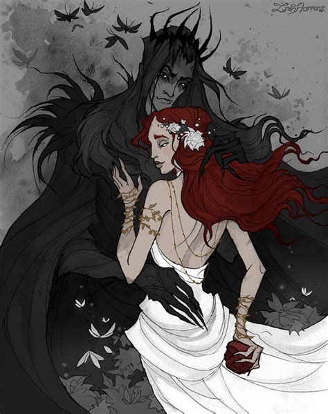 Hades And Persephone By Irenhorrors On Deviantart