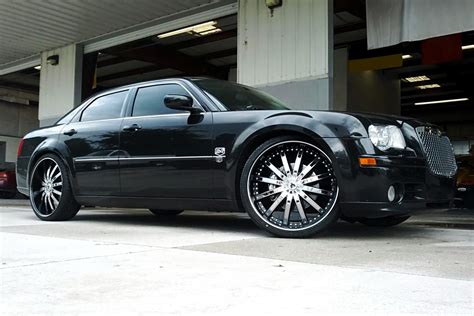 Chrysler 300 Black Chrome Wheels