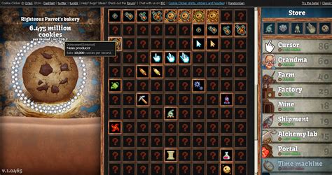 Cookie Clicker Screenshots For Browser Mobygames