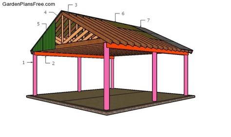 Metal carport plans free download. 2 Car Carport Plans - Free PDF Download | Free Garden ...