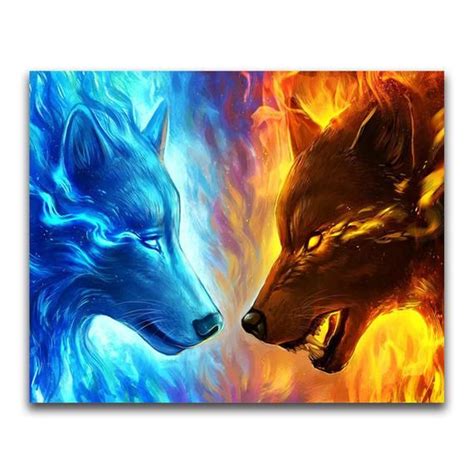 Fire And Water Wolves