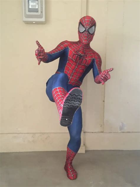 Raimi Spiderman Costume 3d Print Spandex Spiderman Cosplay Zentai Suit