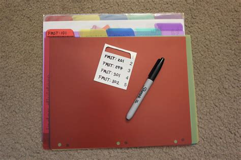 Diy Reference Binder Great Place To Store Notes And Work From Past