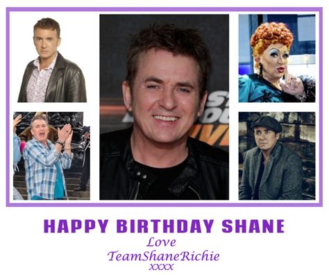 Happy Birthday Shane Richie Sure The Team Shane Richie Facebook