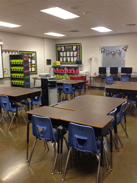 Love This Desk Set Up Desk Arrangements Classroom Reveal Classroom