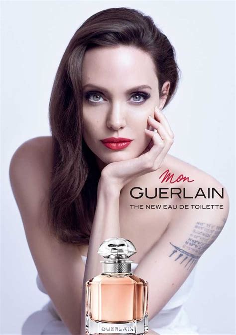 Современа женственост Мирис инспириран од Angelina Jolie Mon Guerlain