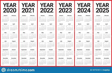 2021 2023 Three Year Calendar Free Printable Pdf Temp