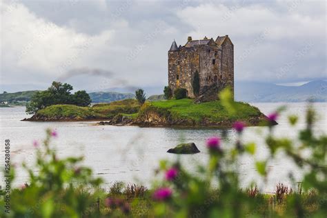 Castle Stalker Four Storey Tower House Or Keep In The Scottish