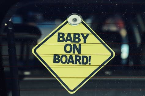 Baby On Board Signs Where To Put Them And Why Go Girl