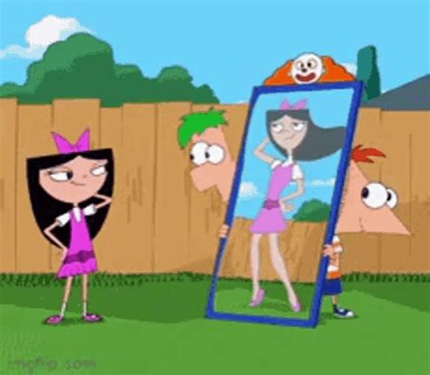 Phineas And Ferb Isabella Gif Phineas And Ferb Isabella Mirror Discover Share Gifs