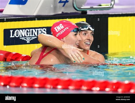 Northern Irelands Bethany Firth Right Finishes First In The Womens 200m Freestlye S14 With