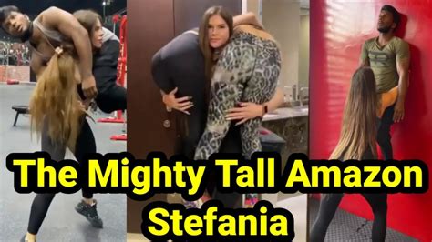 The Mighty Tall Amazon Stefania Totalo Tall Amazon Woman Tall Woman Lift Carry Youtube