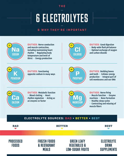6 Electrolytes And Why Theyre Important Keynutrients