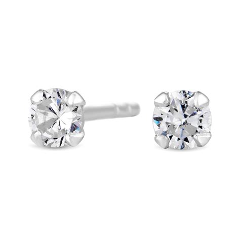 Simply Silver Sterling Silver Cubic Zirconia Small Stud Earring