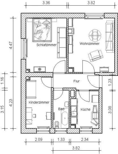 Zimmer Wohnung Zu Vermieten Seehausener Str Leipzig