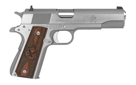 Springfield Armory 1911 Mil Spec Stainless 5 California Legal 45 Acp