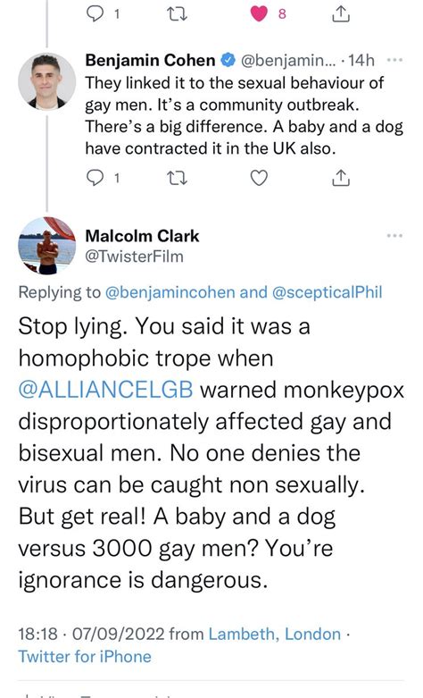 Malcolm Clark On Twitter 1 According To Benjamincohen Monkeypox