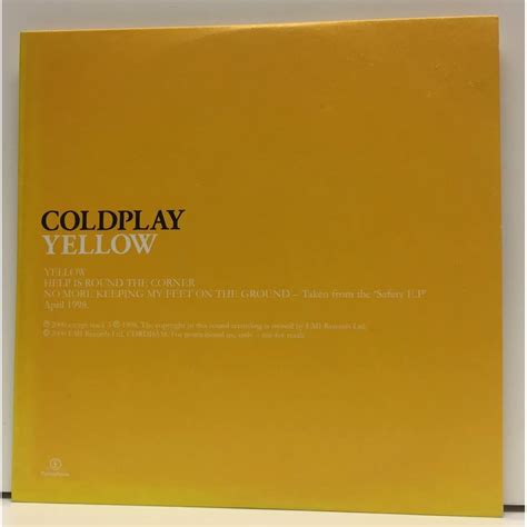 Yellow Promo Cd Coldplay Oxfam Gb Oxfams Online Shop