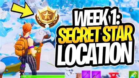 Fortnite Season 7 Week 1 Secret Battle Star Location Guide Youtube