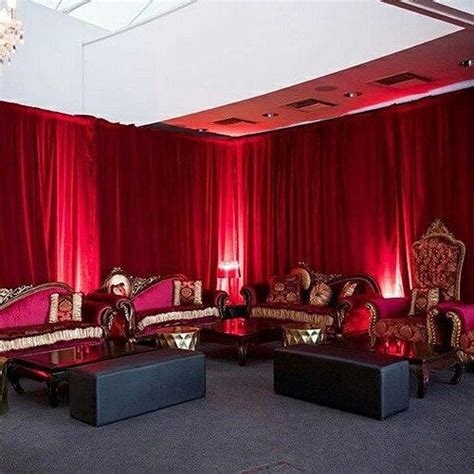 Our cinema red heritage plush velvet curtains are vibrant and luxorious. Bright Red Flocked Velvet 108 Inch High Curtain Long Panels Large Event Wedding Party Tall ...