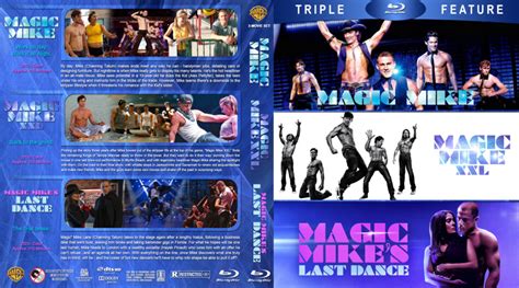 Magic Mike Triple Feature Custom Blu Ray Cover Dvdcovercom