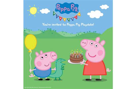 Join Peppa Pig On A Playdate This Summer