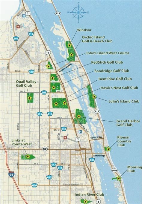 Downtown Vero Beach Map