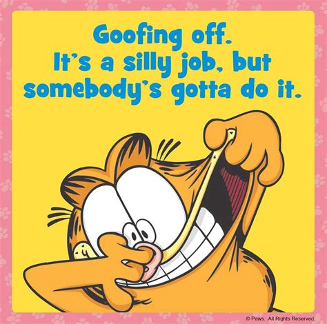 Todays Comics A Comics Cartoons Comics Garfield Quotes Goof Off
