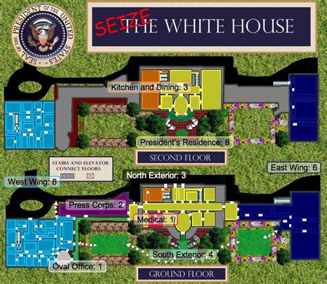 The west wing of the west wing. White House Map