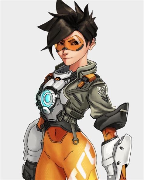 Tracer Fan Art By Me Via Roverwatch Ow Highlights