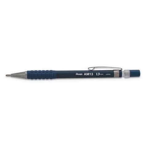 Pentel Sharp Mechanical Pencil | 1.3 mm, HB (#2.5), Black Lead, Blue Barrel | PENAM13C ...