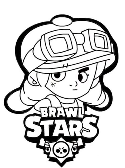 New phone wallpapers with characters from the popular brawl stars game. Kleurplaat Brawl Stars Leon Haai