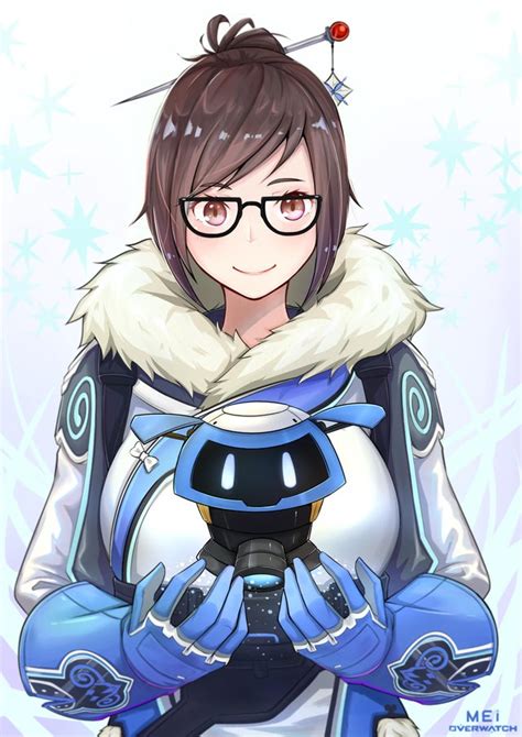 Mei And Snowball Overwatch Megane