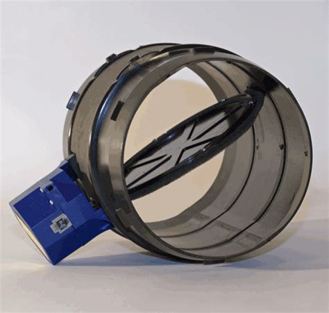 Round Motorized Damper For Ducting
