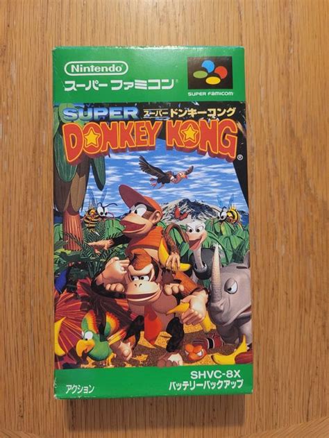 Donkey Kong Country Complete OVP SNES Super Famicom Jap Kaufen Auf