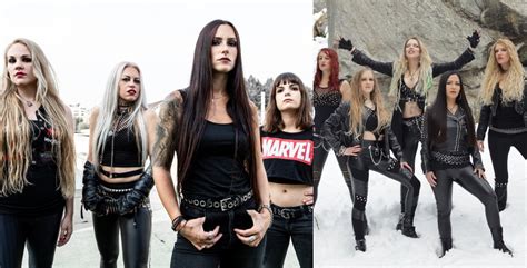 Live Review Double The Metal Tour 2022 Burning Witches Nervosa