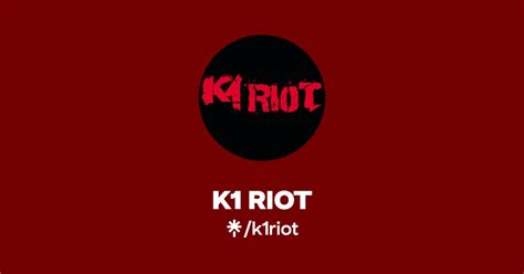 K Riot Instagram Linktree