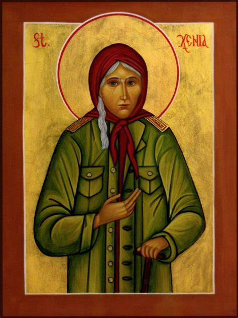 St Xenia Of Petersburg With Images Holy Cross Xenia Blessed