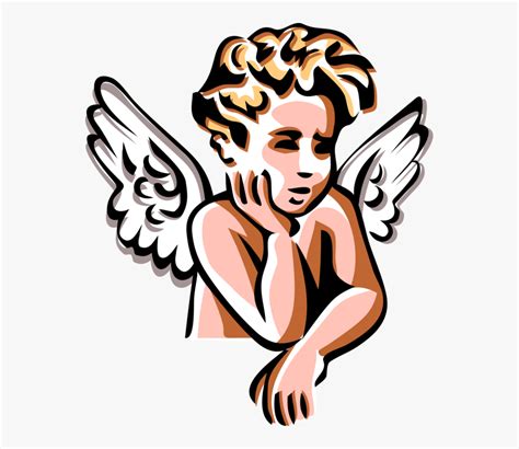 Vector Illustration Of Angelic Spiritual Cherub Angel Angel Free