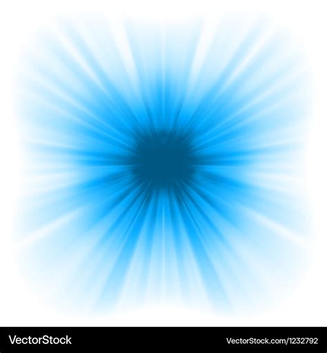 Abstract Blue Starburst Royalty Free Vector Image