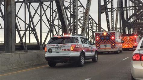 Officials Continue To Search For Bridge Jumper
