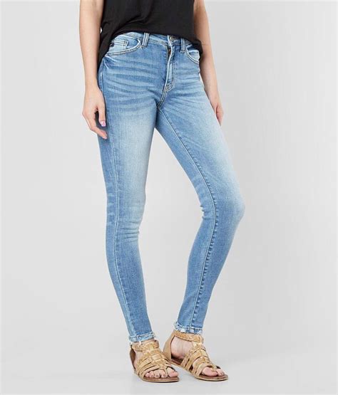 Kancan High Rise Ankle Skinny Stretch Jean Womens Jeans In Carmen Buckle