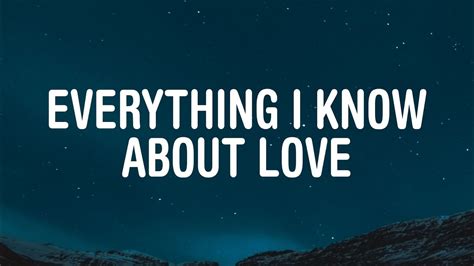 Laufey Everything I Know About Love Lyrics Youtube