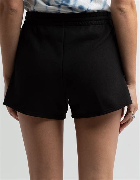 vans comfycush womens lightweight sweat shorts black tillys