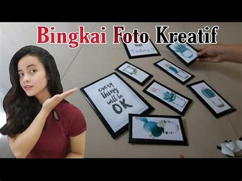 Discount idul fitri 1440 h. Kreatif !!! Bingkai foto murah meriah - YouTube