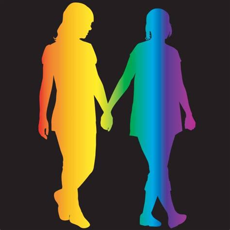 Gay Couple Silhouette Illustrations Royalty Free Vector Graphics