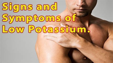 8 Symptoms Of Low Potassium Signs And Symptoms Of Low Potassium