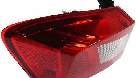 Pair Tail Lights Lamps Set of 2 Left-and-Right Outside for Chevy Sedan