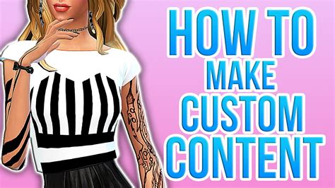 The Sims 4 How To Make Custom Content Youtube